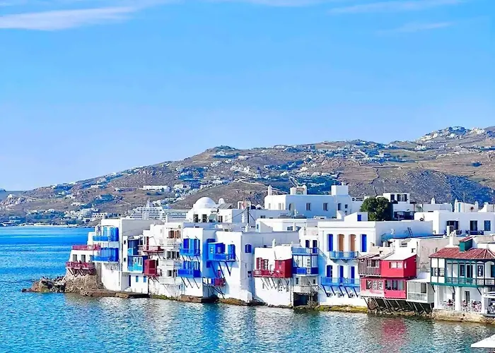 Aphrodite Next To The Windmills Of Mykonos * Mykonos Town