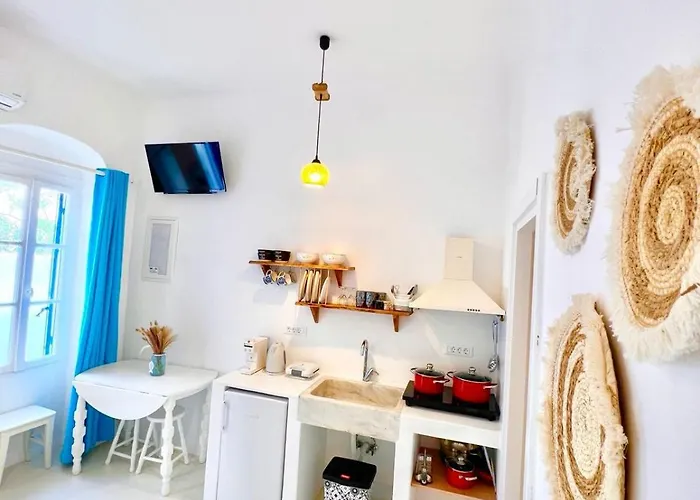 Aphrodite Next To The Windmills Of Mykonos Mykonos Town